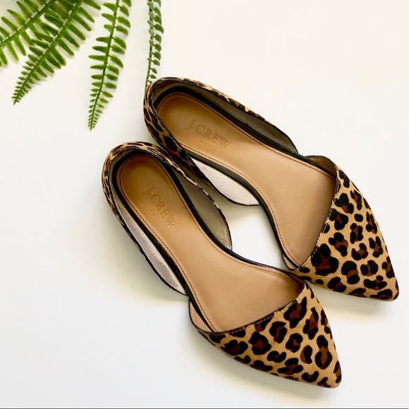 J. Crew Shoes - ***SOLD*** J. Crew Cheetah / Leopard Print Flats